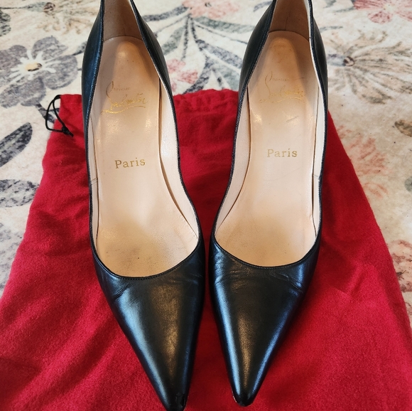 Christian Louboutin Black Women's Heels - Picture 11 of 11